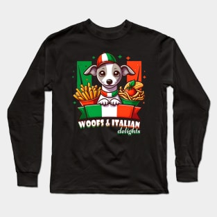 woofs and italian delights Long Sleeve T-Shirt